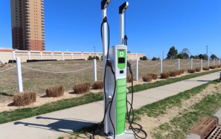 As gas prices rise, towns add electric car charging stations