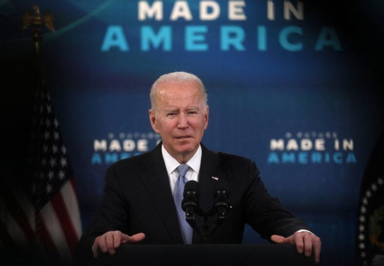 Biden to launch 'Buy Clean' U.S. government task force